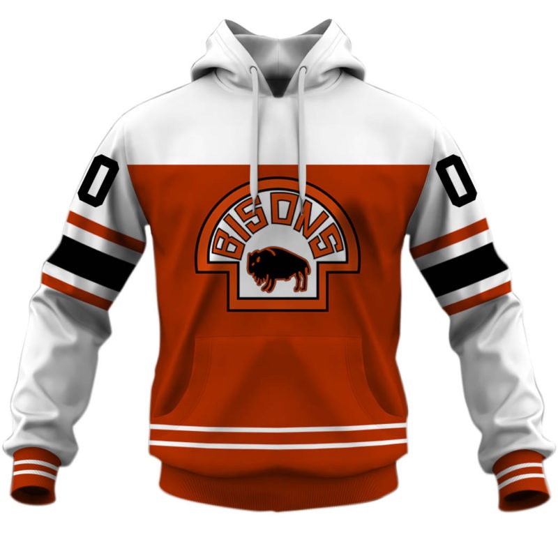 Personalize Vintage Ahl Buffalo Bisons Hockey Retro Jersey Yourgears