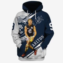 Patrick Cripps #9 Richmond Football Club AFL 3D All Over Printed Hoodie Sweatshirt Shirt