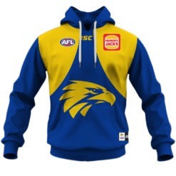 Personalized West Coast Eagles Football Club AFL 2020 Home Guernseys Hoodies Shirts For Men Women