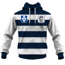 Personalized Geelong Cats Football Club Vintage Retro AFL Guernsey 90s Hoodies Shirts For Men Women