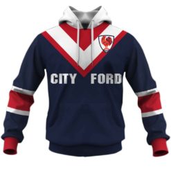 Personalized Sydney Roosters 1976 Vintage NRL / ARL Retro Jerseys Hoodies Shirts For Men Women