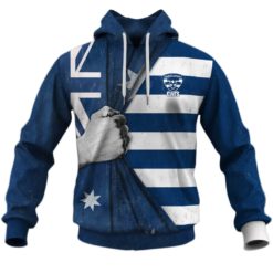 Geelong Cats Football Club Australia Flag Youth Replica AFL 2020 Jerseys Hoodies Shirts For Men Women