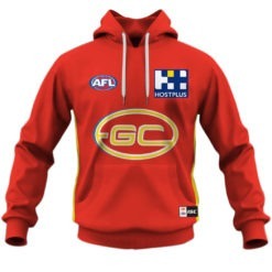 Personalized Gold Coast Suns Football Club AFL 2020  Home Guernseys Hoodies Shirts For Men Women