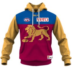 Personalized Brisbane Lions 2016 Replica Football Club Vintage Retro AFL Guernseys Hoodies Shirts For Men Women