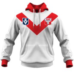 Personalized Sydney Swans Football Club Vintage Retro AFL Guernseys Hoodies Shirts For Men Women