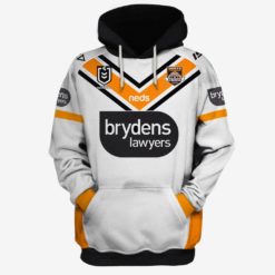 Personalized Wests Tigers 2019 Away Jerseys Hoodies Shirts For Men Women