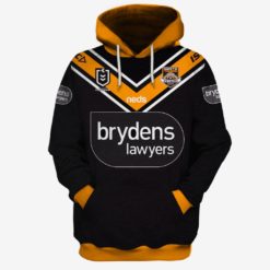 Personalized Wests Tigers 2019 Home Jerseys Hoodies Shirts For Men Women
