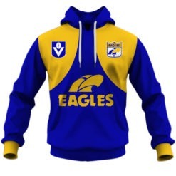Personalized West Coast Eagles Football Club Vintage Retro AFL Guernseys Hoodies Shirts For Men Women
