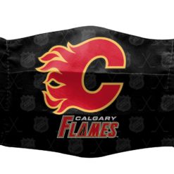 Calgary Flames NHL 3D Face Mask Logo Center