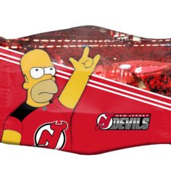 New Jersey Devils NHL Simpson 3D Face Mask