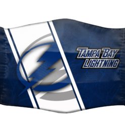 Tampa Bay Lightning NHL Cartoon Wordmark 3D Face Mask