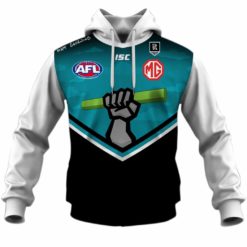 Personalize AFL Port Adelaide The Simpsons Guernsey Jumper Hoodie