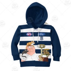 Personalised Geelong Cats AFL x Family Guy Kid Guernsey