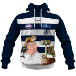 Personalised Geelong Cats AFL x Family Guy Guernsey