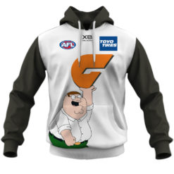 Personalised GWS Giants AFL x Family Guy Guernsey