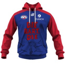 Personalize AFL Melbourne Demons The Simpsons Guernsey Jumper Hoodie
