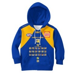 Personalize AFL West Coast Eagles The Simpsons Guernsey For Kid