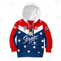 Personalize NRL Sydney Roosters x Bluey KID Jersey