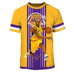 OSC-LAKERS002 Los Angeles Lakers Kobe Bryant #24 Limited Edition 3D All Over Printed Shirts For Men & Women