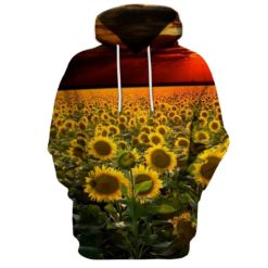 OSC-KANSAS001 Happy Kansas Day Sunflowers Limited Edition 3D All Over Printed Shirts For Men & Women
