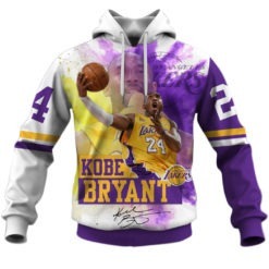 Kobe Bryant #24 Los Angeles Lakers 3D Hoodies Shirts For Men & Women
