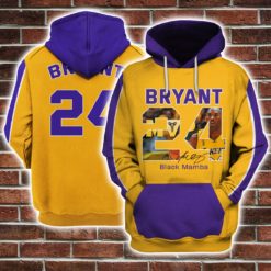 OSC-KOBE001 Los Angeles Lakers Kobe Bryant #24 Limited Edition 3D All Over Printed Shirts For Men & Women