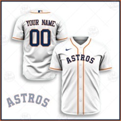 Personalize MLB Houston Astros 2020 Home Jersey - White