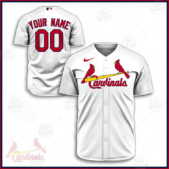 Personalize MLB St. Louis Cardinals 2020 Home Jersey - White