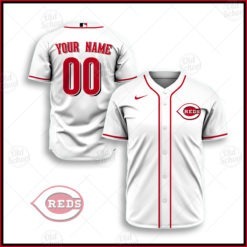 Personalize MLB Cincinnati Reds 2020 Home Jersey - White