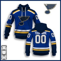 Personalize St. Louis Blues NHL 2020 Home Jersey