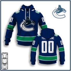 Personalize Vancouver Canucks NHL 2020 Home Jersey