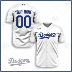 Personalize MLB Los Angeles Dodgers Home Jersey 2020