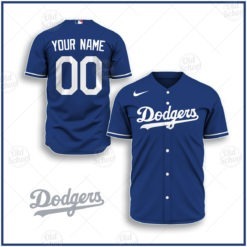 Personalize MLB Los Angeles Dodgers Alternate Blue Jersey 2020