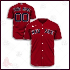 Personalize MLB Boston Red Sox Alternate Jersey 2020