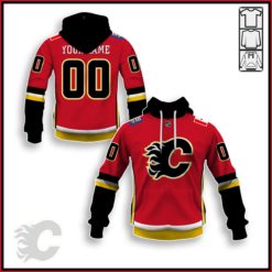 Personalize Calgary Flames NHL 2020 Home Jersey