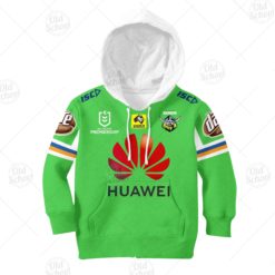 Personalize CANBERRA RAIDERS NRL 2020 Home Jersey for Kids