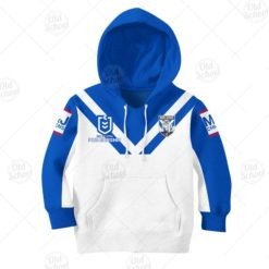 Personalize Canterbury Bankstown Bulldogs NRL 2020 Home Jersey for Kids