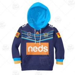 Personalize Gold Coast Titans NRL 2020 Home Jersey for Kids