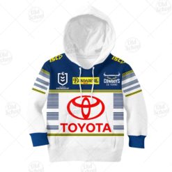 Personalize NRL North Queensland Cowboys 2020 Home Jersey for Kids