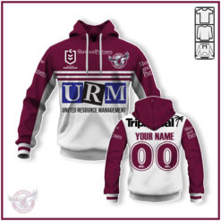 Personalize Manly Warringah Sea Eagles NRL 2020 Away Jersey