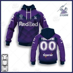Personalize Melbourne Storm NRL 2020 Official Home Jersey