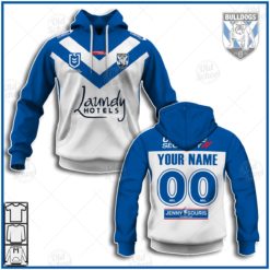 Personalise NRL Canterbury Bulldogs 2021 Home Jersey