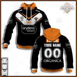 Personalise NRL Wests Tigers 2021 Home Jersey