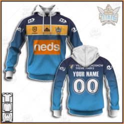 Personalise NRL Gold Coast Titans 2021 Home Jersey