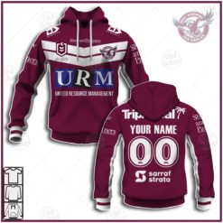 Personalise NRL Manly Warringah Sea Eagles 2021 Home Jersey