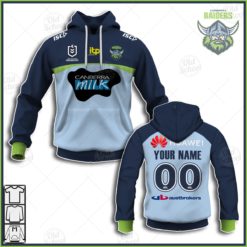 Personalise NRL Canberra Raiders 2021 Away Jersey