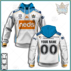 Personalise NRL Gold Coast Titans 2021 Away Jersey