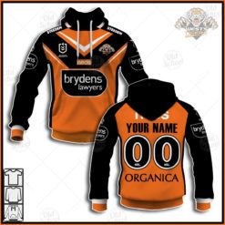 Personalise NRL Wests Tigers 2021 Away Jersey