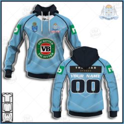 Personalise NSW Blues 2017 State of Origin Vintage Jersey