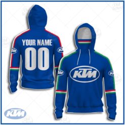 Personalized Vintage Style KTM Motocross Jersey MX Enduro AHRMA motorcycle dirt bike hoodie